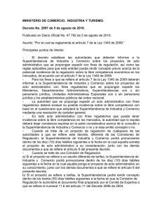 Decreto 2897 del 5 de agosto de 2010, art. 7