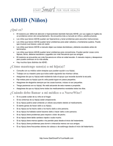 ADHD (Niños)