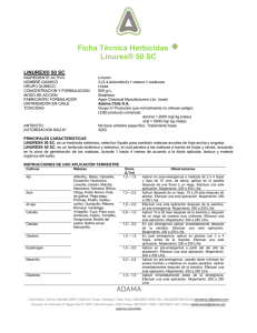 Ficha Técnica LINUREX 50 SC PDF 0.3MB