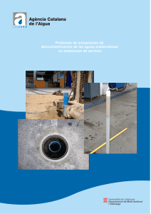 “Protocol d`actuacions de descontaminació de les aigües