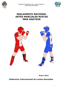 Reglamento MMA Amateur - Federación española de luchas