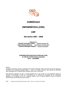 Curriculo CMI