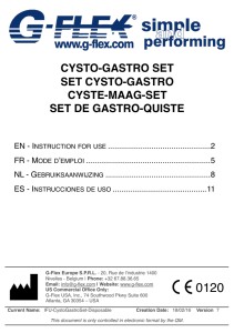 cysto-gastro set set cysto-gastro cyste-maag-set set de - G-Flex
