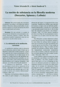 Descartes, Spinoza y Leibniz - Instituto de Investigaciones Filosóficas