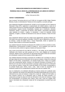 RESOLUCION NORMATIVA DE DIRECTORIO Nº 10-0016