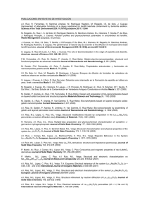 PUBLICACIONES EN REVISTAS DE INVESTIGACIÓN A.I. Ruiz, R