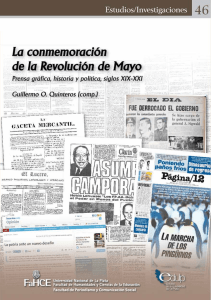 La conmemoracion de la Revolucion de Mayo: Prensa grafica