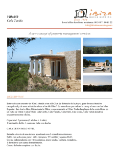 Villa650 Cala Tarida A new concept of property management services