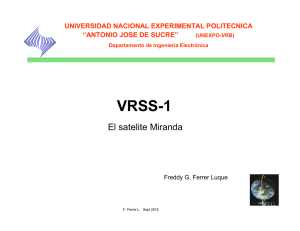 Presentacion Satelite Miranda Prof. Ferrer