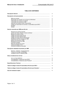 Manual de uso e instalación serie Nt-Link