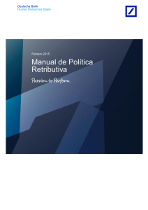Manual de Política Retributiva