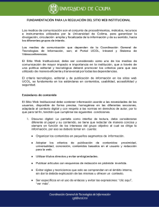 Fundamentación - Universidad de Colima