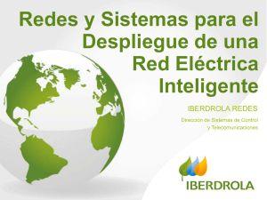 Redes y Sistemas para el Despliegue de una Red Eléctrica Inteligente