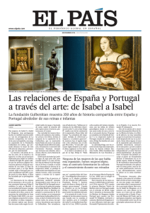 a través del arte: de Isabel a Isabel Las relaciones de España y