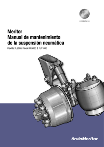 Mantenimiento de la suspensión neumática