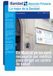 En Madrid ya no será necesario ser médico para dirigir un centro de