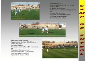 Camp de futbol - Ajuntament de Silla