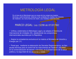 metrología legal