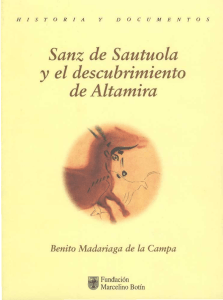Sanz de Sautuola y el descubrimiento de Altamira