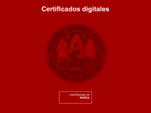 Certificados digitales