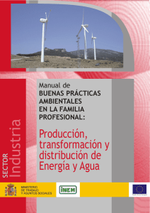 Producción, Transformación y Distribución de Energía y Agua