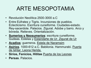 ARTE MESOPOTAMIA