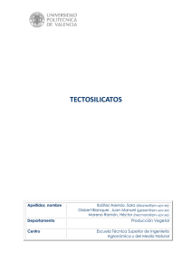 tectosilicatos - RiuNet repositorio UPV