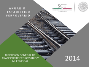 Anuario 2014 - Secretaría de Comunicaciones y Transportes