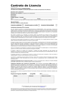 Contrato de Licencia - EMD International A/S