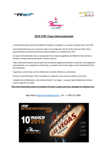 2016 ITSF Copa Intercontinental