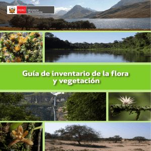 Guía de inventario de la flora y vegetación (format PDF / 7 MB )