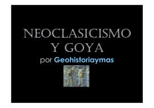 neoclasicismo y goya