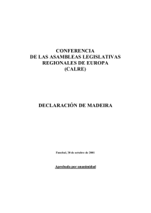 CONFERENCIA DE LAS ASAMBLEAS LEGISLATIVAS