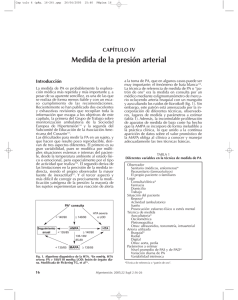 Medida de la presión arterial - SEH