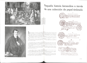 Pequeña historia fernandina a través de una colección de papel