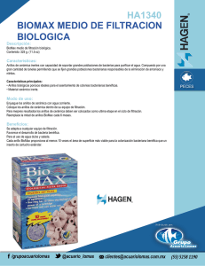 ha1340 biomax medio de filtracion biologica