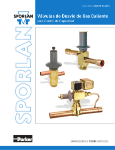 Válvulas de Desvío de Gas Caliente