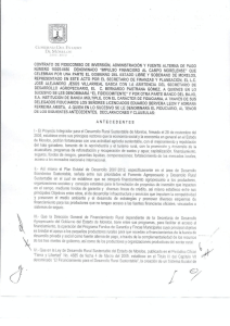 CONTRATO DE FIDEICOMISO DE INVERSION, ADMINISTRACIÓN