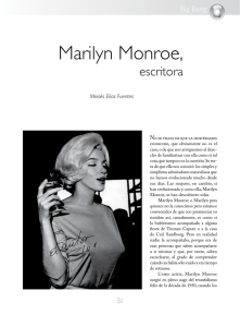 Marilyn Monroe, - Difusión Cultural UAM