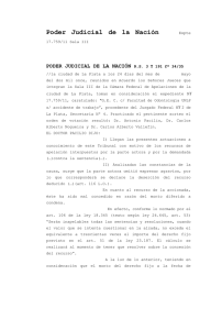 PODER JUDICIAL DE LA NACIÓN RS 3 T 191 f* 34/35
