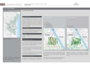 Caracterización Unidades de Paisaje. Unidades 17-20