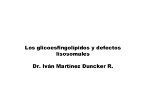 Las glicoesfingolipidosis - Dr. Iván Martínez Duncker