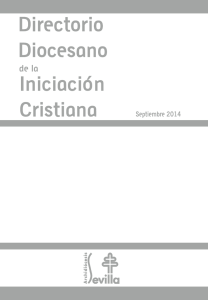 Directorio diocesano de la Iniciación Cristiana