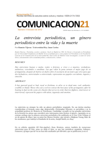 La entrevista - Comunicación 21