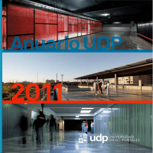Anuario UDP 2011 - Universidad Diego Portales