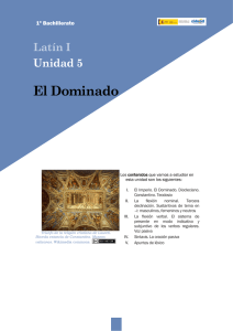Unidad 5. El Dominado - IES Alfonso X el Sabio