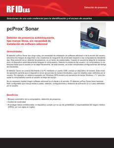 pcProx® Sonar