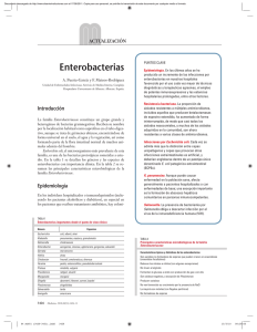 Enterobacterias - Facultad de Medicina