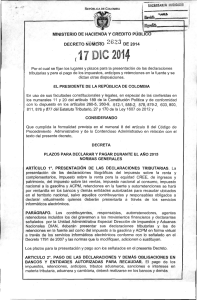 Decreto 2623 de 2014