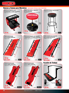 Bancos y Camas para Mecánico MECHANIC STOOLS AND